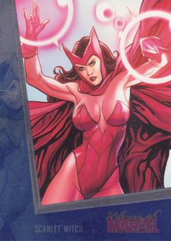 2013 Rittenhouse Women of Marvel Series 2 - Sapphire #63 Scarlet Witch Front