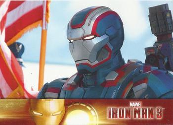 2013 Upper Deck Iron Man 3 #23 Iron Patriot is Now Mission Ready Front