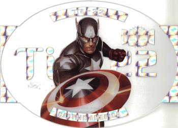 2013 Fleer Retro Marvel  - Metal Universe Ti-22 #T1 Captain America Front