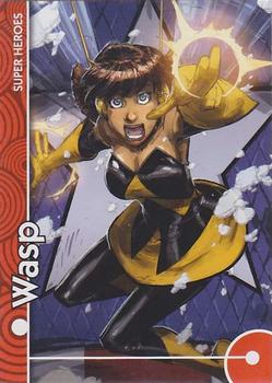 2013 Fleer Retro Marvel  - Retro Stickers #RS11 Wasp Front