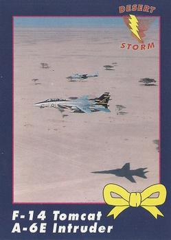 1991 AMA Group Desert Storm Operation Yellow Ribbon #44 F-14 Tomcat - A-6E Intruder Front