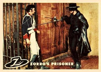 1958 Topps Zorro #19 Zorro's Prisoner Front