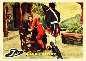 1958 Topps Zorro #23 Diego's Defeat Front