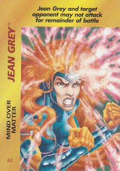 1997 Fleer Spider-Man - Marvel OverPower Special Characters #NNO Jean Grey - Mind Over Matter (AX) Front