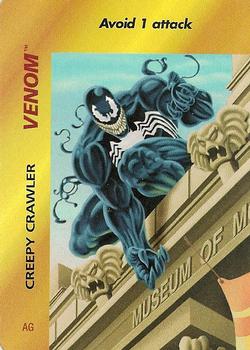 1997 Fleer Spider-Man - Marvel OverPower Special Characters #NNO Venom - Creepy Crawler (AG) Front