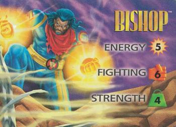 1997 Fleer Spider-Man - Marvel OverPower Characters #NNO Bishop Front