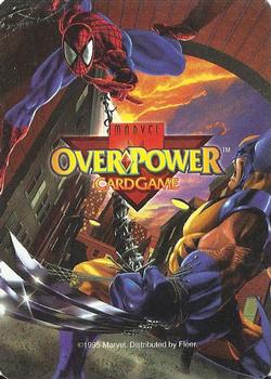 1997 Fleer Spider-Man - Marvel OverPower Universe #NNO Black Widow - Hand Grenade Back