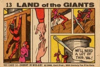 1968 A&BC Land of the Giants #13 Rescued! Back
