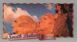 2000 Doral Celebrate America The 50 States #40 South Dakota Front