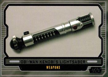 2013 Topps Star Wars: Galactic Files Series 2 #591 Obi-Wan Kenobi's Lightsaber Front