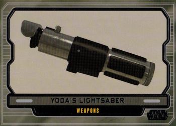 2013 Topps Star Wars: Galactic Files Series 2 #604 Yoda's Lightsaber Front