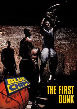 1994 SkyBox Blue Chips #20 The First Dunk Front