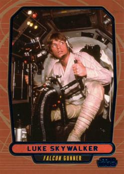 2013 Topps Star Wars: Galactic Files Series 2 - Blue #358 Luke Skywalker Front