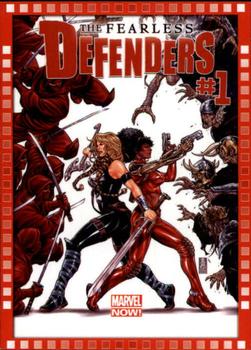 2013 Upper Deck Marvel Now! #122 The Fearless Defenders #1 Front