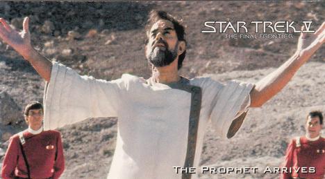 1994 SkyBox Star Trek V The Final Frontier Cinema Collection #54 The Prophet Arrives Front