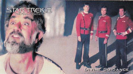 1994 SkyBox Star Trek V The Final Frontier Cinema Collection #59 Divine Guidance Front