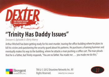 2012 Breygent Dexter Season 4 #27 