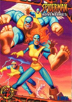 1997 Ultra Spider-Man - Blue Foil #69 X-Men Front