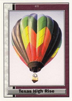 1997 Hot Air Balloons #672 Texas High Rise Front
