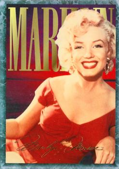 1993 Sports Time Marilyn Monroe #56 An exchange for the ages was Marilyn's conve Front