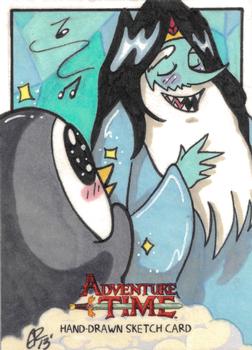 2014 Cryptozoic Adventure Time - Sketch Artists #NNO Emily Riggsby Front