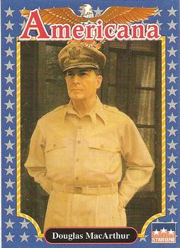 1992 Starline Americana #30 Douglas MacArthur Front