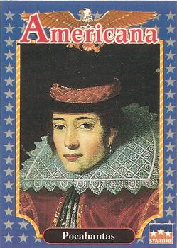 1992 Starline Americana #207 Pocahantas Front