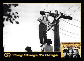 2014 RRParks Chronicles of the Three Stooges #67 They Stooge To Conga Front