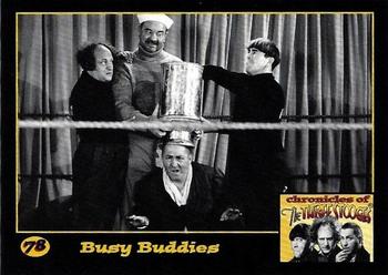 2014 RRParks Chronicles of the Three Stooges #78 Busy Buddies Front