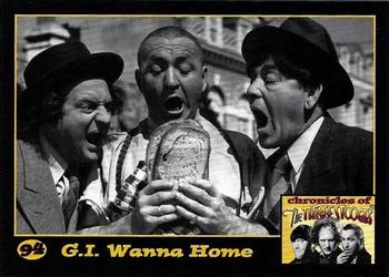 2014 RRParks Chronicles of the Three Stooges #94 G.I. Wanna Home Front