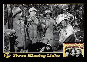 2014 RRParks Chronicles of the Three Stooges #34 Three Missing Links Front