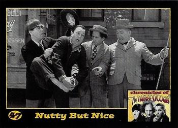 2014 RRParks Chronicles of the Three Stooges #47 Nutty But Nice Front