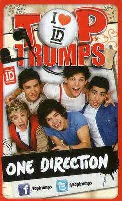 2013 Top Trumps One Direction The Journey So Far #NNO Live While We're Young Back