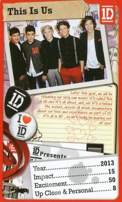 2013 Top Trumps One Direction The Journey So Far #NNO This Is Us Front