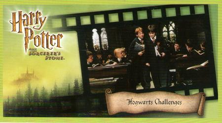 2001 Wizards Harry Potter and the Sorcerer's Stone #63 Hogwarts Challenges Front