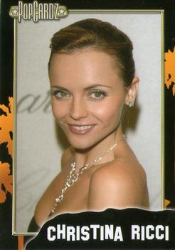 2008 PopCardz #35 Christina Ricci Front