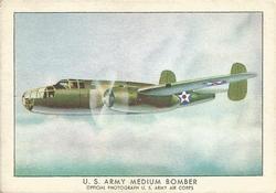 1942 Wings Modern Airplanes Series C (T87c) #13 U.S. Army Medium Bomber Front