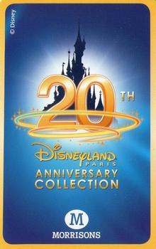 2012 Morrisons Disneyland Paris 20th Anniversary Collection #D8 Great Prince Back