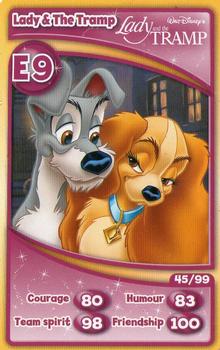 2012 Morrisons Disneyland Paris 20th Anniversary Collection #E9 Lady & The Tramp Front