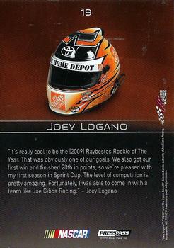2010 Press Pass Premium #19 Joey Logano Back