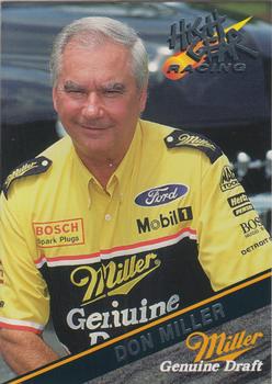 1994 Wheels High Gear Power Pack Team Set Miller Genuine Draft #3 Don Miller Front