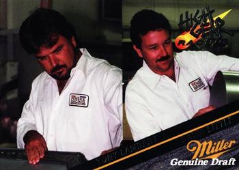1994 Wheels High Gear Power Pack Team Set Miller Genuine Draft - Gold #31 Tony Lambert/David Little Front