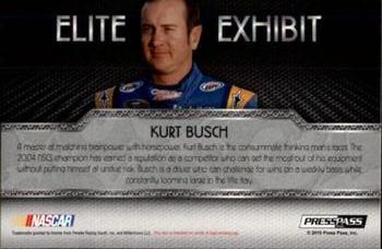 2010 Press Pass Showcase #47 Kurt Busch Back
