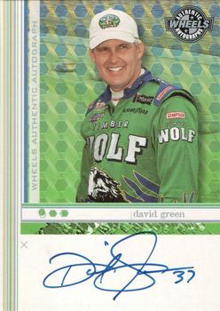 2004 Wheels High Gear - Autographs #NNO David Green Front