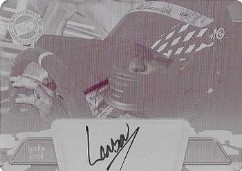 2012 Press Pass - Autographs Printing Plates Magenta #NNO Landon Cassill Front