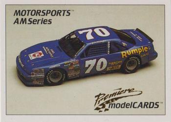 1992 Motorsports Modelcards AM Series - Premiere #36 J.D. McDuffie's Car Front