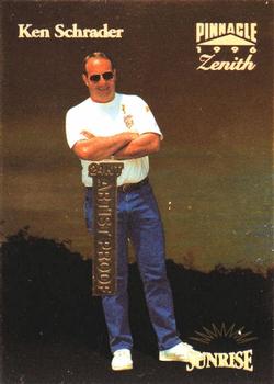 1996 Pinnacle Zenith - 24KT Artist Proof #58 Ken Schrader Front