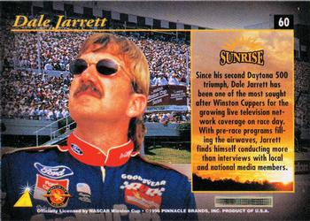 1996 Pinnacle Zenith - 24KT Artist Proof #60 Dale Jarrett Back