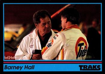 1991 Traks - Glossy #139 Barney Hall Front