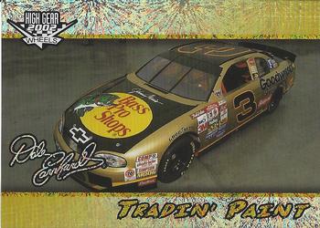 2002 Wheels High Gear - Dale Earnhardt Tradin' Paint Celebration Foil #DE 39 Dale Earnhardt's Car Front